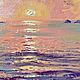  Oil painting Landscape 'Evening at the sea'. Pictures. Fine Art for Joy. My Livemaster. Фото №4