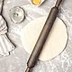 Rolling pin of dark ash for pies and baking small, Rolling pins, Moscow,  Фото №1