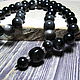 Rosary with silver obsidian 'Silver', Rosary bracelet, Moscow,  Фото №1