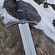 Кованый полуторный меч, Сувенирное оружие, Минск,  Фото №1
