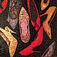 Туфли (мозаичное панно по мотивам работ Э. Уорхолла), Картины, Москва,  Фото №1