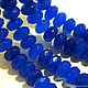 Order Jade beads, faceted, rondelle, color blue, 8 x 5 mm. furnitura2015. Livemaster. . Beads1 Фото №3
