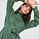 Платье "Липа" из конопляной ткани в зеленом цвете. Платья. NABOKOVA. Интернет-магазин Ярмарка Мастеров.  Фото №2