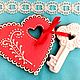 Order Cakes for Lovers. Set of gingerbread Heart with the Key. sweets for joy (galinadenisenko). Livemaster. . Gingerbread Cookies Set Фото №3