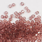 Материалы для творчества handmade. Livemaster - original item Beads: Crystal beacons 3 mm Marsala 10 pieces. Handmade.