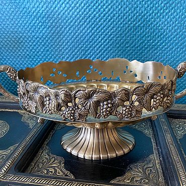 Посуда ручной работы. Ярмарка Мастеров - ручная работа Ваза фруктовница. Handmade.