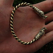 Украшения handmade. Livemaster - original item Bracelet Viking bronze bracelet ,bracelet from the TV series Viking. Handmade.