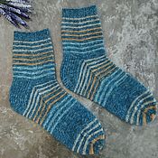 Handmade knitted men's socks p.41-43