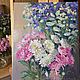  Oil painting ' Bouquets of chrysanthemums». Pictures. Fine Art for Joy. My Livemaster. Фото №6