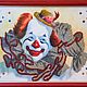Picture of a Clown, beading, Pictures, Kazan,  Фото №1