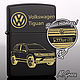 Зажигалка Zorro с гравировкой вашего авто Volkswagen и номера, Зажигалки, Москва,  Фото №1
