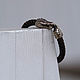 Crocodile Bracelet | Nickel Silver | Premium Leather. Braided bracelet. totemicashop. Online shopping on My Livemaster.  Фото №2