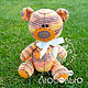 Knitted bear, Stuffed Toys, Vyborg,  Фото №1