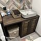  тумба под стиральную машинку. Мебель для ванной. BaumbArt Loft Atelier. Интернет-магазин Ярмарка Мастеров.  Фото №2