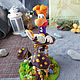 Диорама Rayman Рэйман / Рейман фигурка ручной работы. Статуэтка. Yary Art. Ярмарка Мастеров.  Фото №7