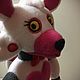 Mangle from Five Nights at Freddy’s : аниматроник Мангл лис. Мягкие игрушки. Галина Додонова. Ярмарка Мастеров.  Фото №5