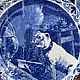 Винтаж: Тарелка коллекционная настенная винтажная: Delft. Тарелки винтажные. Антиквариат & Винтаж. Интернет-магазин Ярмарка Мастеров.  Фото №2