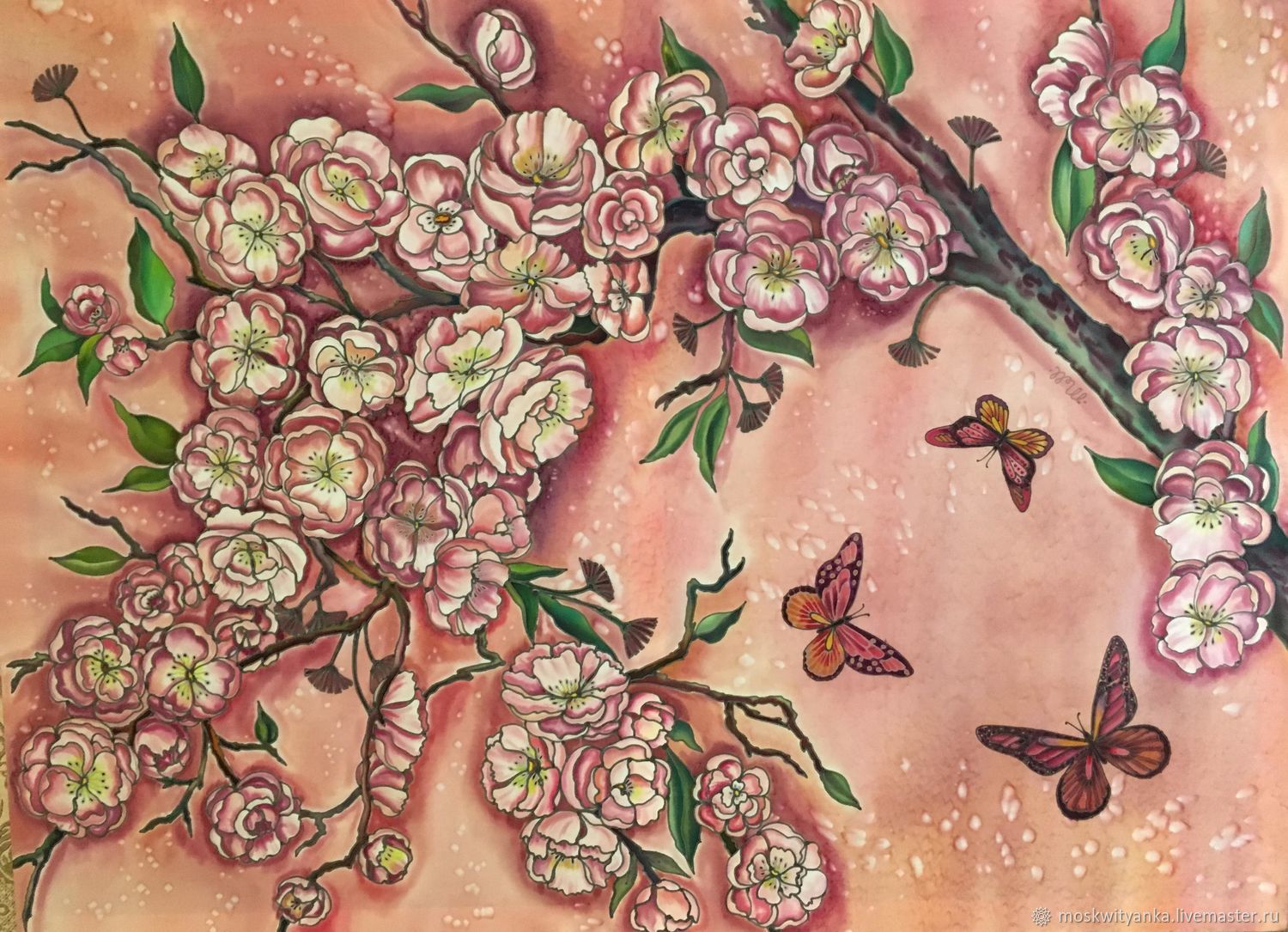 Картины или панно из пуговиц