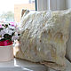 Interior Creamy Pillow. Pillow. silk wool. Online shopping on My Livemaster.  Фото №2