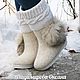 Boots in any color, with fur and binding, Felt boots, Cheboksary,  Фото №1