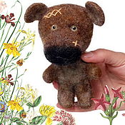 Куклы и игрушки handmade. Livemaster - original item Bear, felted toy, Teddy. Teddy bear.. Handmade.