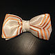 Bow tie made from vintage Japanese brocade, Butterflies, Moscow,  Фото №1