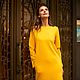 Jersey dress ' Sunny mustard'. Dresses. Alexandra Maiskaya. My Livemaster. Фото №4