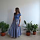 Order The floor-length skirt linen in Bohemian style. Katlen-store. Livemaster. . Skirts Фото №3