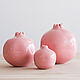 Order Set of pink pomegranates. Hill & Mill. Livemaster. . Figurines Фото №3