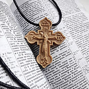 Украшения handmade. Livemaster - original item Pectoral Orthodox cross. Handmade.