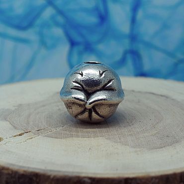 Украшения ручной работы. Ярмарка Мастеров - ручная работа Бусина Пельмень. Handmade.
