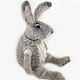 Bunny, Rabbit, interior knitted toy. Stuffed Toys. AnnieIKnitToys. My Livemaster. Фото №4