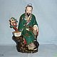 CHINESE, ELDER, CHINESE POET, Lin Hejing. OLD CHINA, a rarity, Vintage statuettes, St. Petersburg,  Фото №1