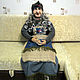 Mascot Baba Yaga. Stuffed Toys. With smile. My Livemaster. Фото №4