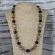 Beads made of natural stones (obsidian, coral, rhodonite). Beads2. Magic box. My Livemaster. Фото №5
