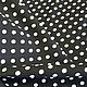  Polka dot cotton with elastane, Fabric, Moscow,  Фото №1