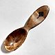 Measuring spoon made of birch potato with the rune ' Flower of Ivan-tea', Spoons, Shumerlya,  Фото №1