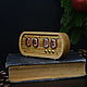 Lamp Clock Solid Oak Zebrano Indicators IN-12, Name souvenirs, Moscow,  Фото №1