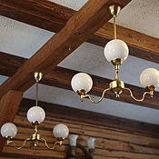 Настольные лампы: антикварная фарфор бронза
