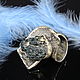 Кольцо Арнебия с кременем из серебра 925 пробы HM0013. Кольца. Sunny Silver. Ярмарка Мастеров.  Фото №4