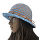 Raffia hat Marianne. Hats1. avokado. Online shopping on My Livemaster.  Фото №2
