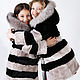 Children's mouton fur coat ' Bee'. Childrens outerwears. Kids fur coat. My Livemaster. Фото №4