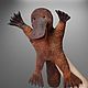 A toy for the platypus hand. Theatrical marionette for puppet theater, Puppet show, Rostov-on-Don,  Фото №1