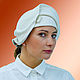 Hat Cloche ' snow», Hats1, Moscow,  Фото №1