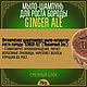 Мыло-шампунь для роста волос "GINGER ALE", см.блок (60гр.). Шампуни. MOYABORODA COSMETICS. Интернет-магазин Ярмарка Мастеров.  Фото №2