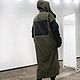 Заказать унисекс пальто куртка оверсайз с капюшоном. SHEVTSOVA design | Одежда Говорит. Ярмарка Мастеров. . Куртки Фото №3