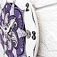 Wall Clock Purple Mandala Ornament. Watch. Clocks for Home (Julia). My Livemaster. Фото №4