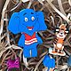 Игрушки - фигурки из дерева : игровой набор По дороге с облаками. Игровые наборы. Smart Wood. Ярмарка Мастеров.  Фото №6