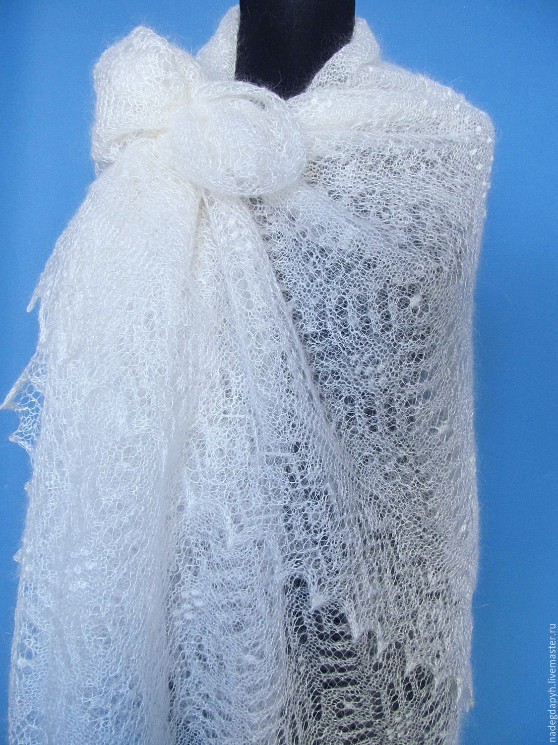 156 gossamer autumn, Orenburg shawl, shawl, accessories, Shawls1, Orenburg,  Фото №1