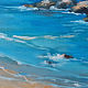Картина морской пейзаж с чайками. Картины. Александра (avirego). Ярмарка Мастеров.  Фото №5
